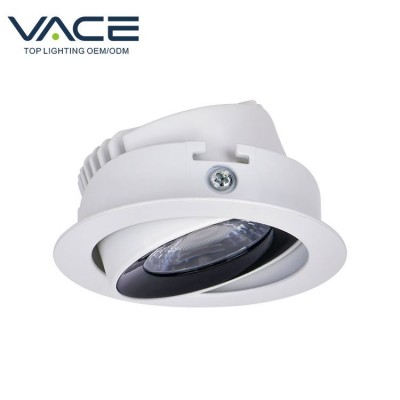 Vace led ceiling spot lighting 3w 5w recessed downlight aluminum making 75mm cut out ultra thin design for room